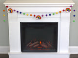 Rainbow Felt Garland- ROYGBIV