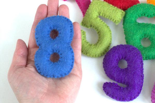Monthly Milestone or Number Counting Set- Blue