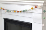 Bumble Bee & Daisy Felt Garland- Earth Tones