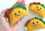 Felt Taco Ornament
