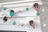 Ice Cream Popsicle Garland
