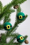 St. Patrick's Day Ornaments- Leprechaun Buckle Balls
