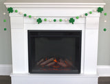St. Patrick's Day Felt Ball & Shamrock Garland