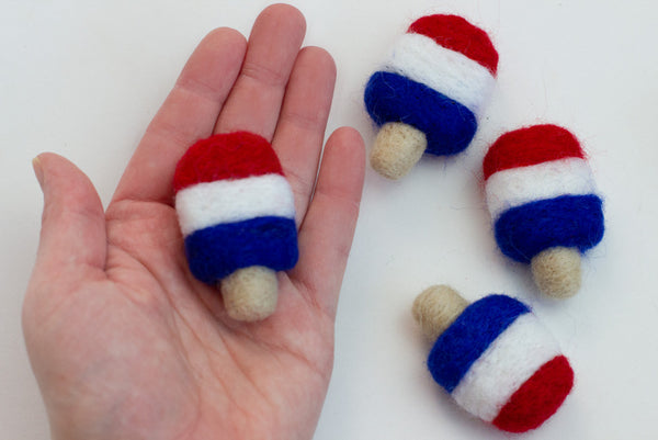 Felt Popsicle Shapes- MINI