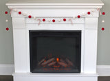 Candy Cane Felt Garland- Red, White