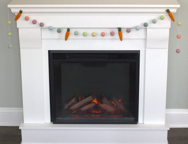 Carrot Easter Garland- Pastel