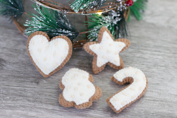 Gingerbread Sugar Cookies- SET OF 4