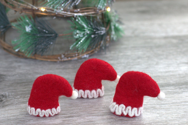 Felt Santa Claus Hats
