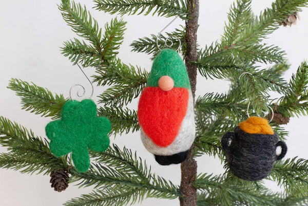 St. Patrick's Day Ornaments- SET OF 3