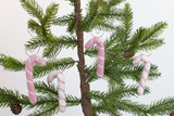 Candy Cane Christmas Tree Ornaments- Pink