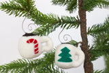 Christmas Tree Mug Ornaments- SET OF 2