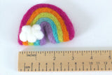 Rainbow Ornaments- Bright Pink