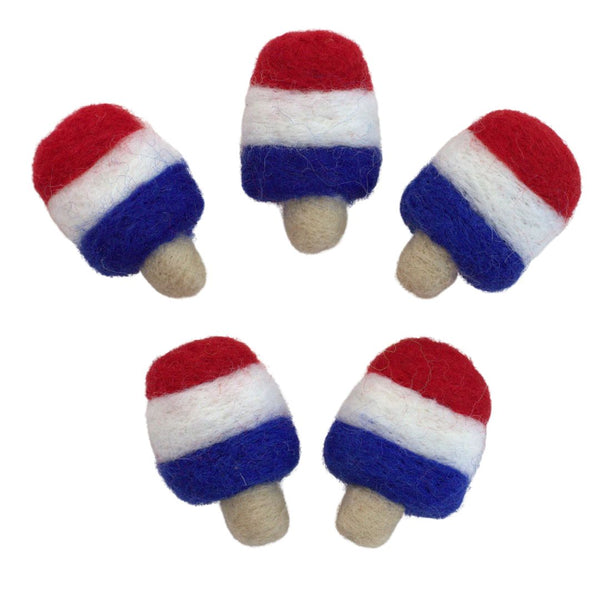 Felt Popsicle Shapes- MINI