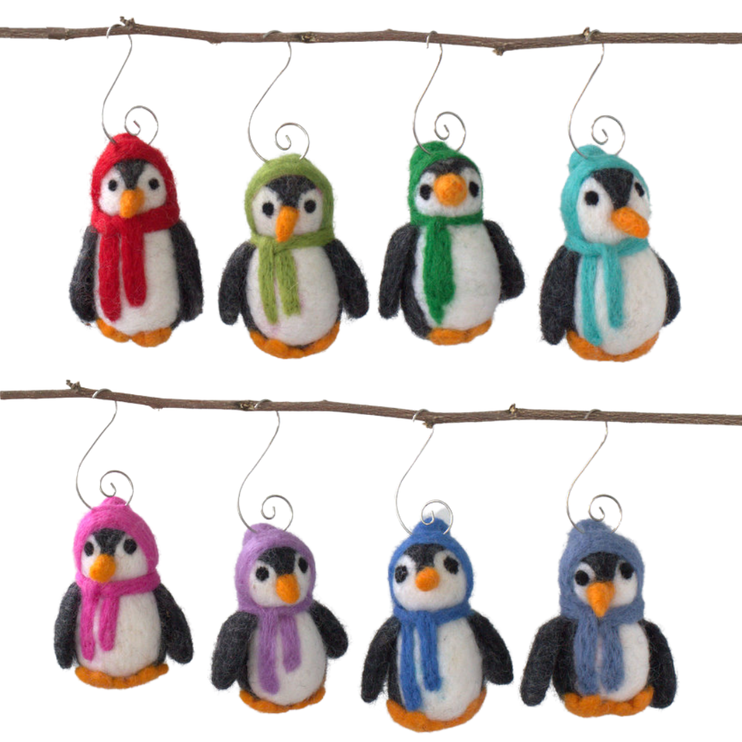DIY Felt Ornament Kit Penguin