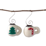 Christmas Tree Mug Ornaments- SET OF 2