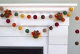 Thanksgiving Turkey Garland- Fall Colors