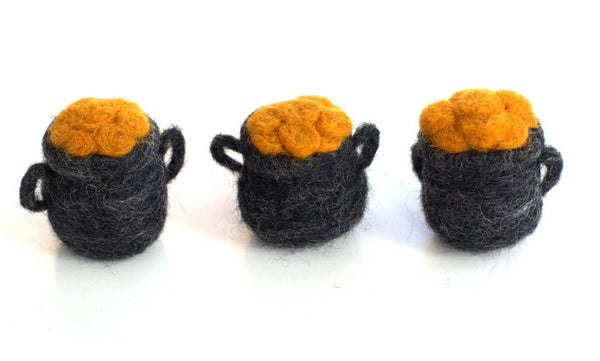 Pot of Gold Felt St. Patrick's Day Shapes