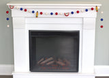 Back to School Apple & Pencil Garland- Red, White, Blue