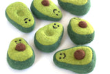 Felt Avacado Shapes