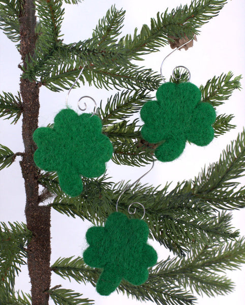 St. Patrick's Day Shamrock Ornaments