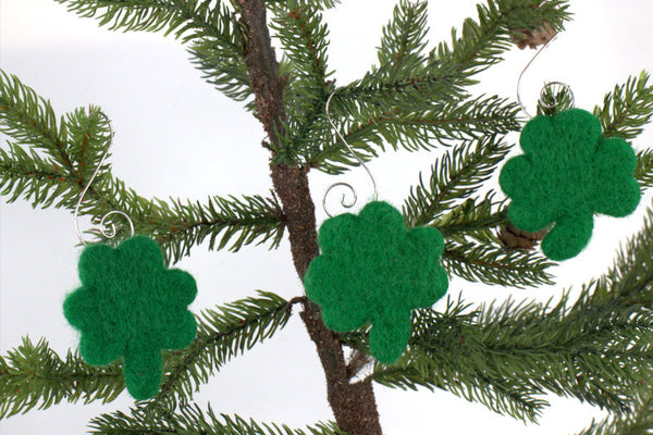 St. Patrick's Day Shamrock Ornaments