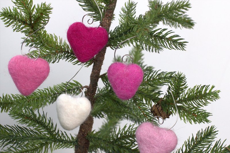 Valentine's Day Heart Ornaments