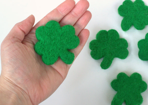 St. Patrick's Day Shamrock Ornaments