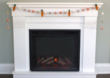 Carrot Easter Garland- Peach, Cream