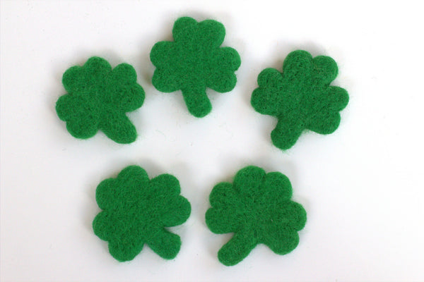 Felt Shamrocks- St. Patrick's Day