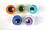 Felt Halloween Eyeballs