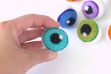 Felt Halloween Eyeballs