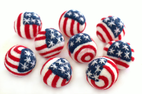 American Flag Balls