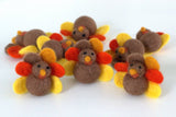 Thanksgiving Turkey Felt Shapes