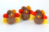 Thanksgiving Turkey Felt Shapes