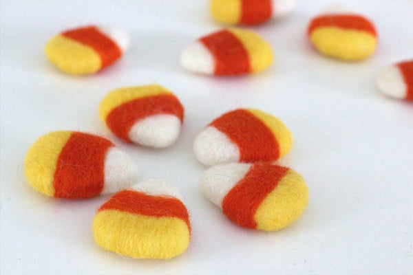 Candy Corn Felt Shapes