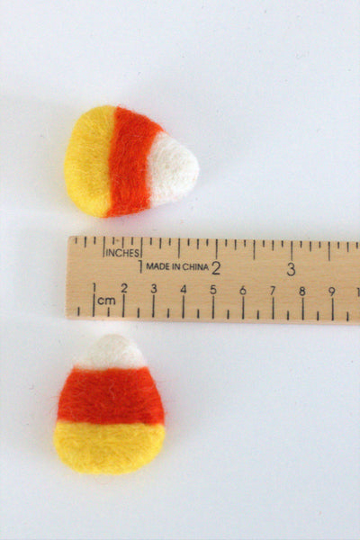 Candy Corn Felt Shapes