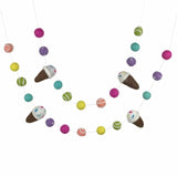 Ice Cream Cone Garland