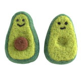 Felt Avacado Shapes