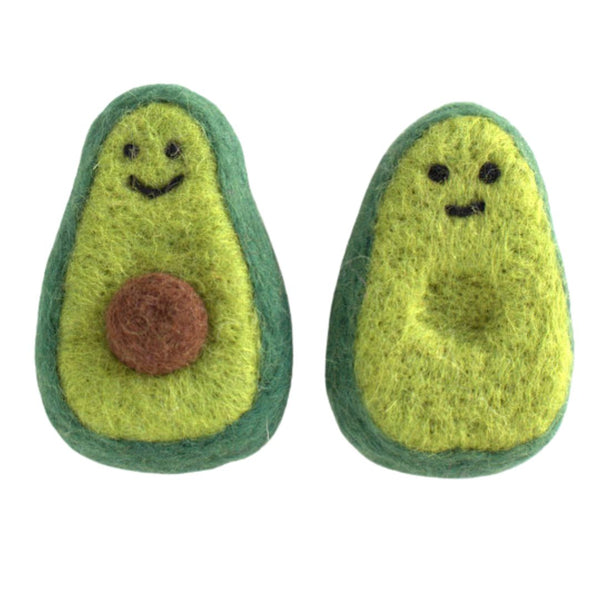 Felt Avacado Shapes
