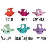 Felt Narwhal- PICK YOUR COLOR