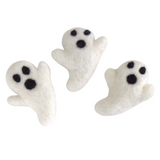 Felt Halloween Ghosts