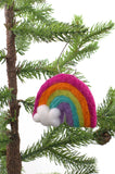 Rainbow Ornaments- Bright Pink