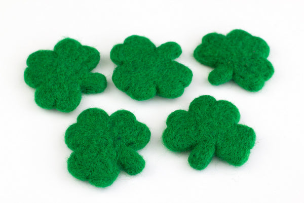 Felt Shamrocks- St. Patrick's Day