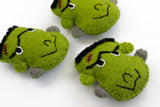 Wool Felt Frankenstein