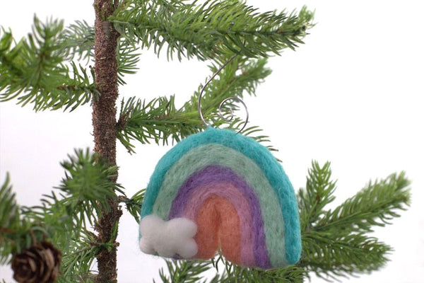 Rainbow Ornaments- Pastel