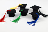 2026 Graduation Shapes- Choose from "2026" Number Set and Mortar Board Caps with Tassels