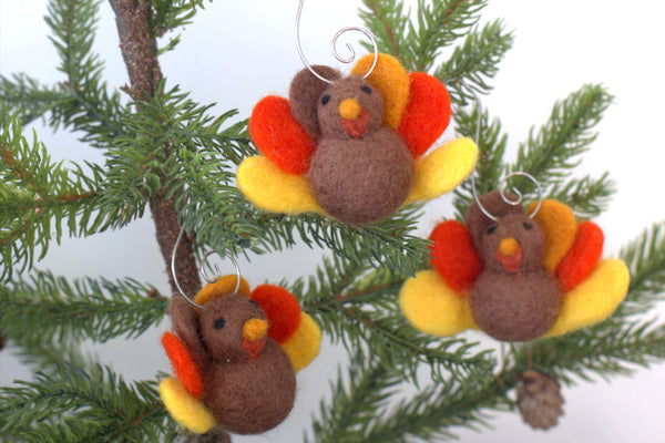 Thanksgiving Turkey Ornaments