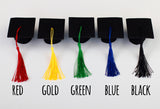 2026 Graduation Shapes- Choose from "2026" Number Set and Mortar Board Caps with Tassels