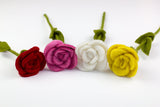 Valentine’s Day Felt Rose Stem