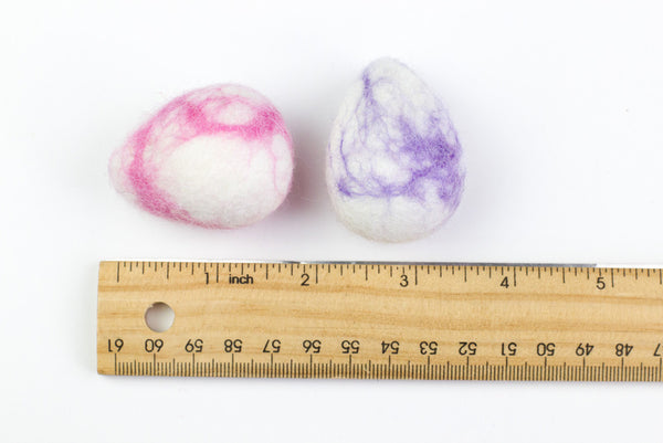 Easter Egg Ornaments - Tie Dye